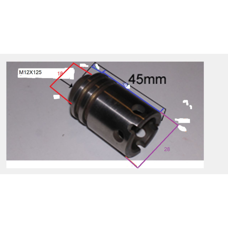 Pinza electromandrino ISO 40
