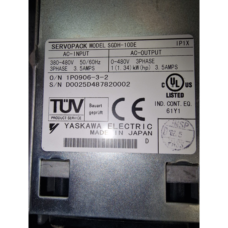 Servodriver Yaskawa SGDH-10DE