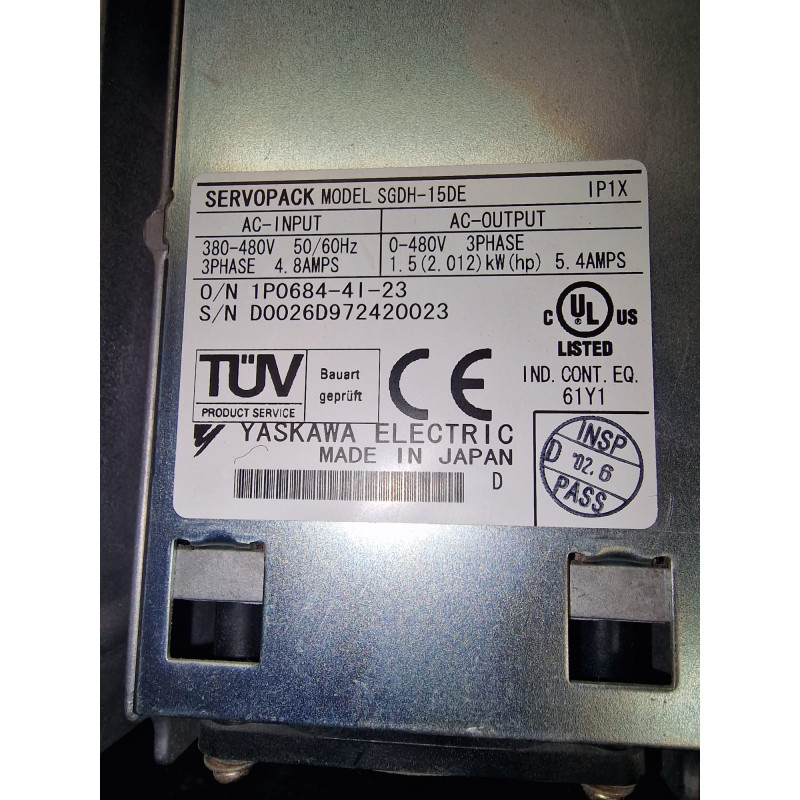 Servodriver Yaskawa SGDH-15DE