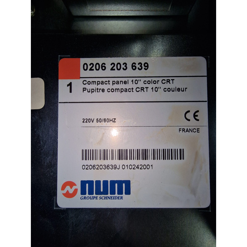 Pantalla CNC NUM 0206 203 639