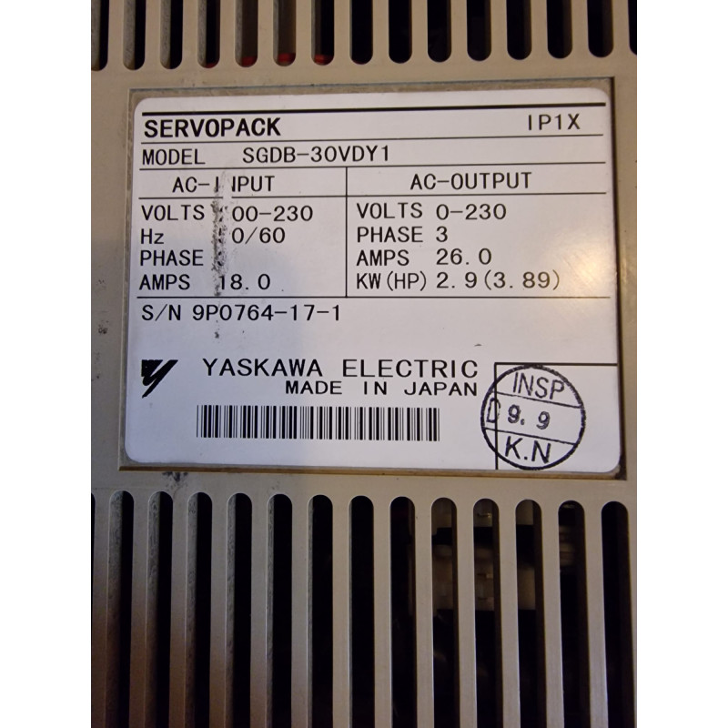 Servidriver Yaskawa SGDB-30VDY1
