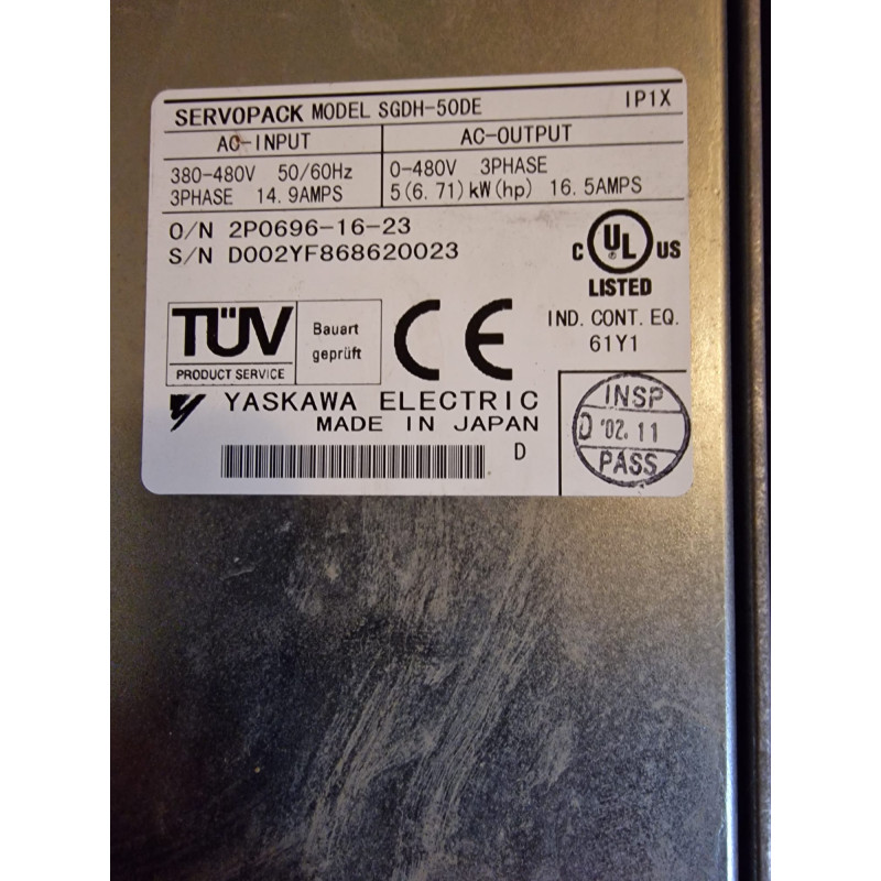 Servodriver Yaskawa SGDH-50DE