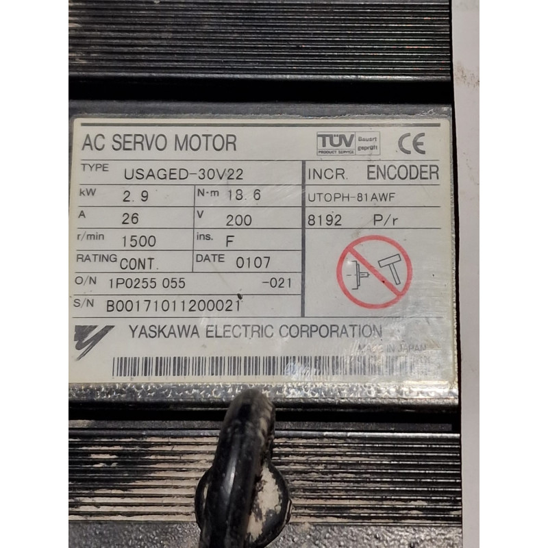 Servomotor Yaskawa USAGED 30V22